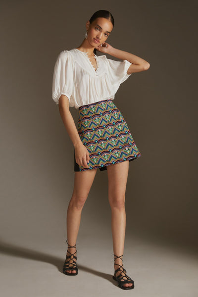 Embroidered skirt 60 hotsell